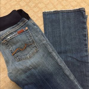Maternity 7 For All Mankind Jeans